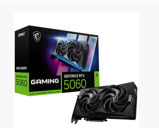 Graphics Card Msi RTX 5060 8GB Gaming Geforce GDDR7