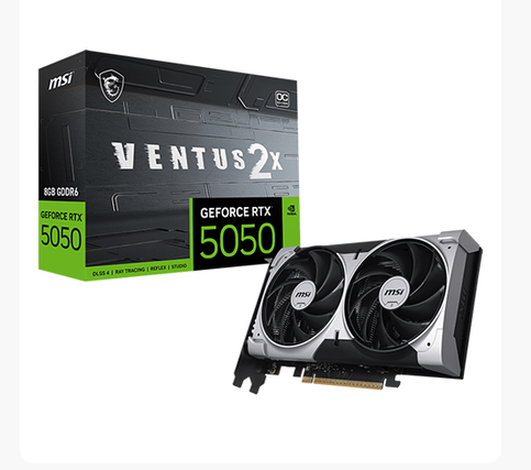 Graphics Card Msi RTX 5050 8GB Ventus 2X OC
