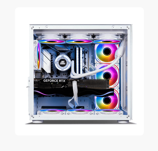 Cabinet ANT ESPORTS CRYSTAL WHITE