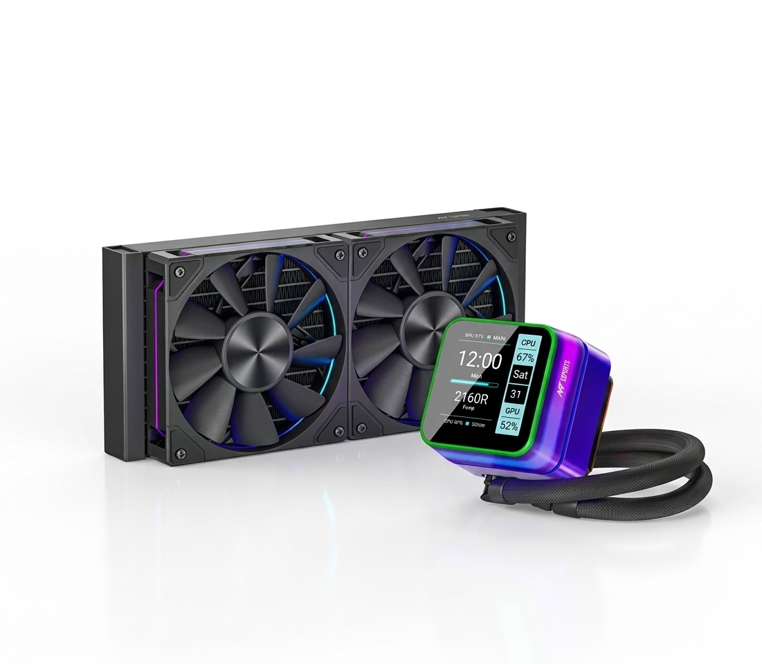 Fan Ant Esports Liquid Cooler Glacius 240 Argb