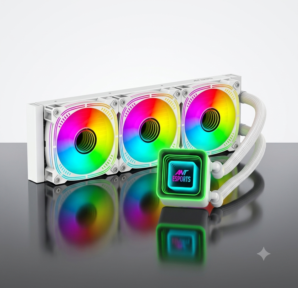 Fan Ant Esports Cooler Iceinfinite 360 Argb White