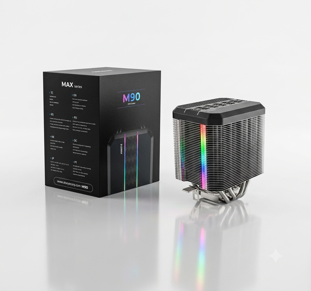 CPU Cooler Alseye M90