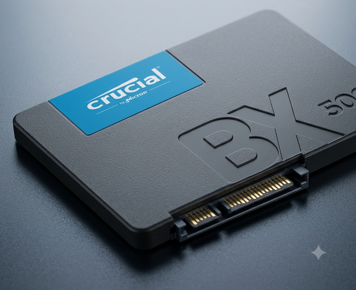 Crucial BX500 Internal SSD, 500GB