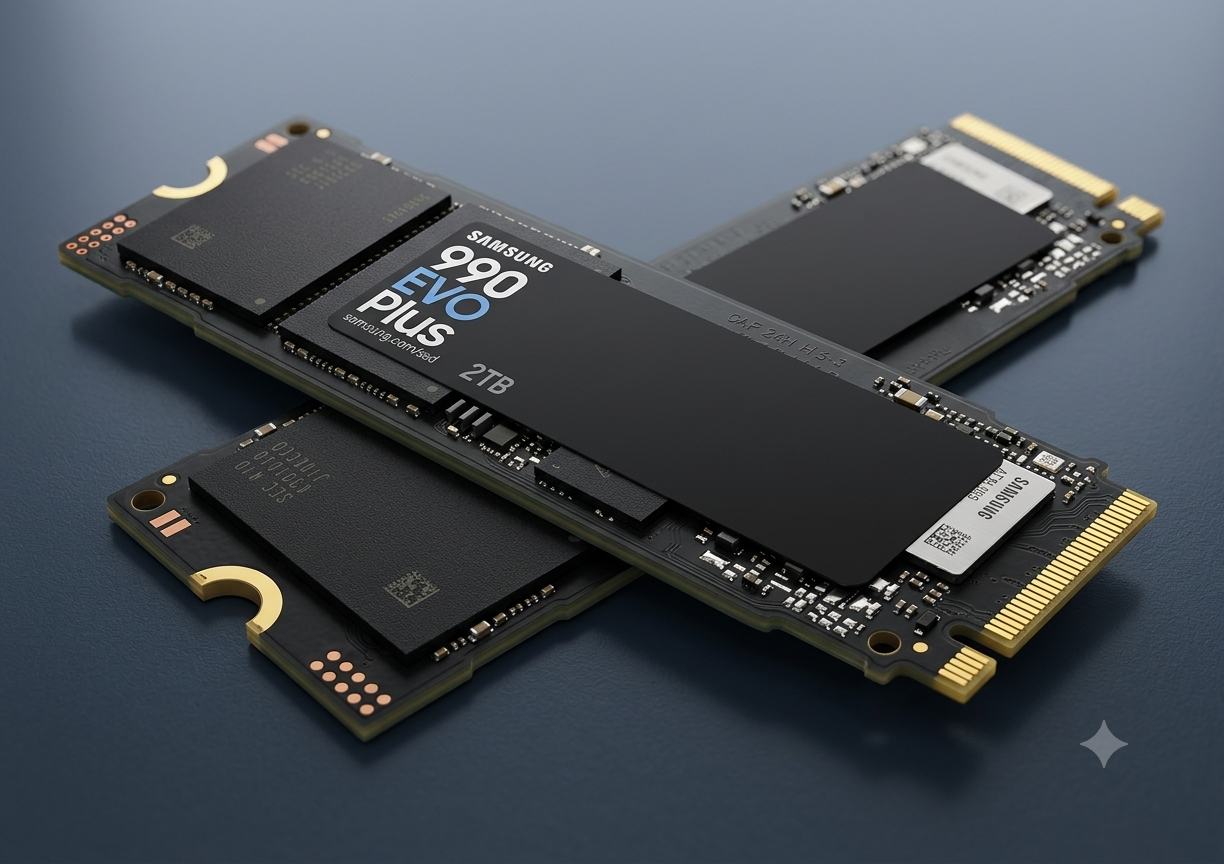 SAMSUNG 990 EVO Plus 2TB M.2 NVMe SSD