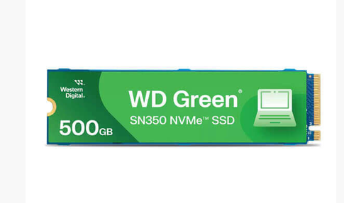 WD Green SN350 NVMe 500GB Gen3 SSD