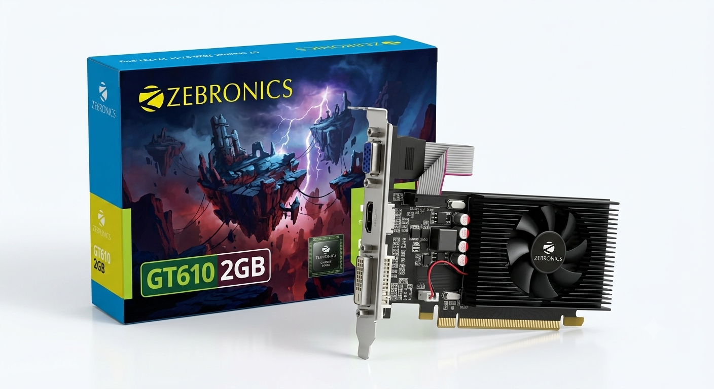 Graphic Card Zebronics GT610-2GD3
