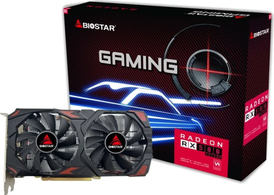Graphics Card Biostar 8GB RX580 DDR5