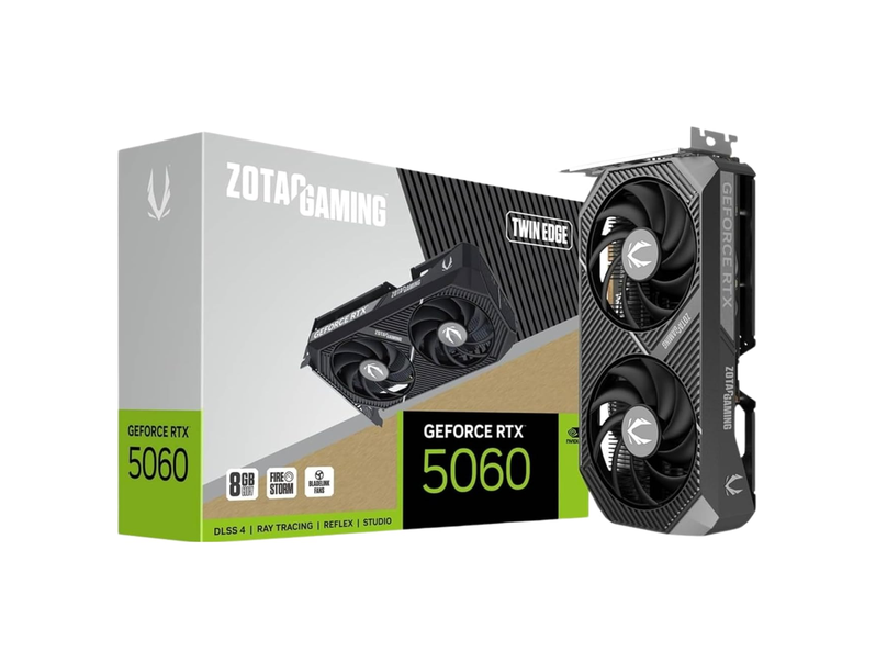 Graphics Card Zotac RTX5060 8GB Gaming Twin Edge