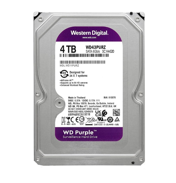 HDD WD 4TB AV/DV