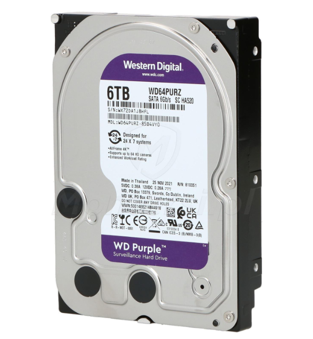 HDD WD 6 TB AVDV