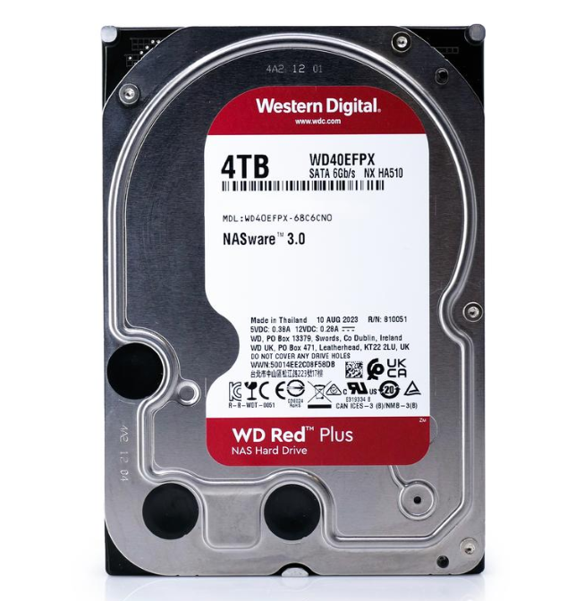 HDD WD 4TB RED PLUS