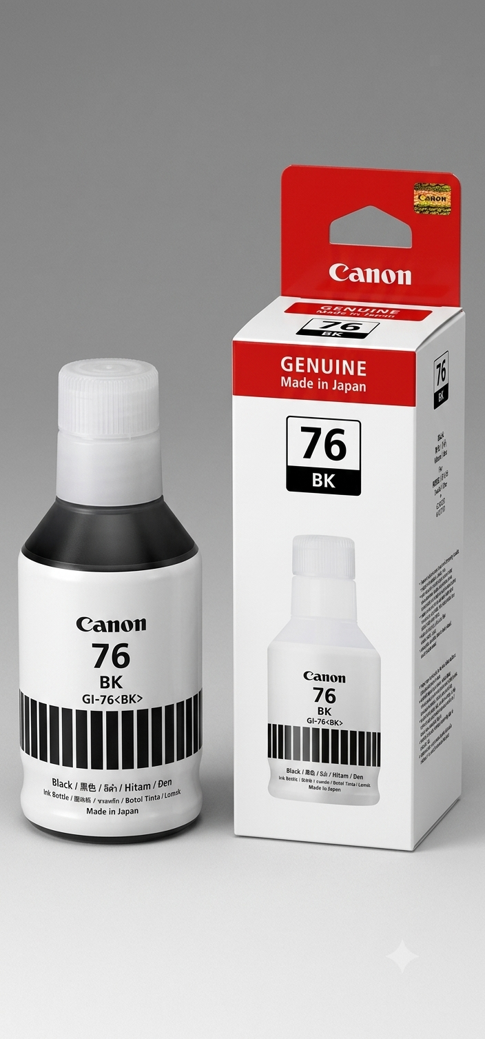 Ink Canon GI -76 Black(18%)