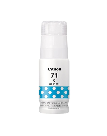 Ink Canon GI -71 C(18%)