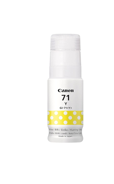 Ink Canon GI -71 Y(18%)