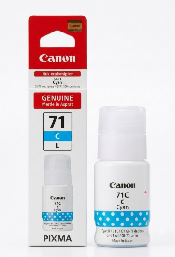 Ink Canon GI -71 C Small 40Ml (18%)