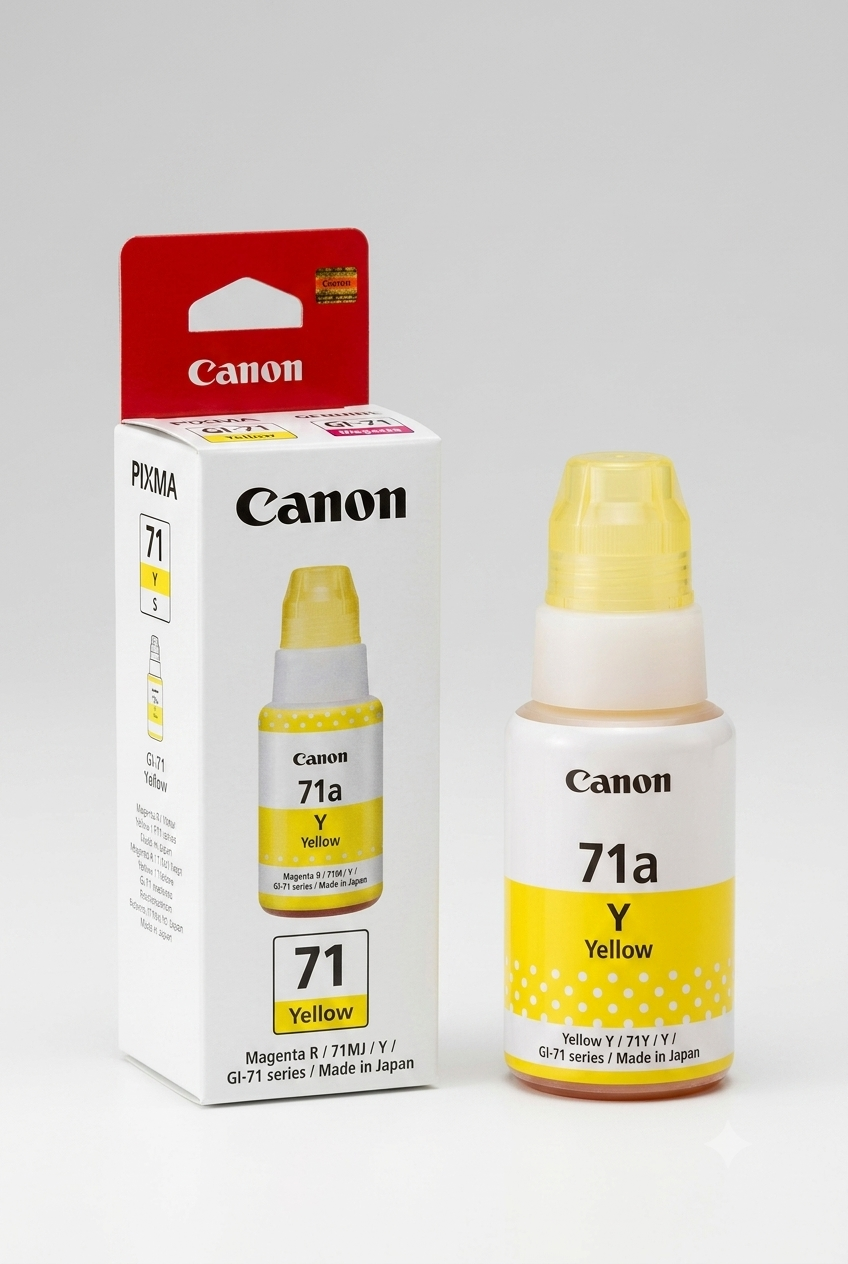 Ink Canon GI -71 Y  Small 40Ml (18%)