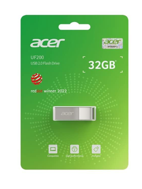 Pen Drive Acer 32GB 2.0 Metal Usb Flash UF200