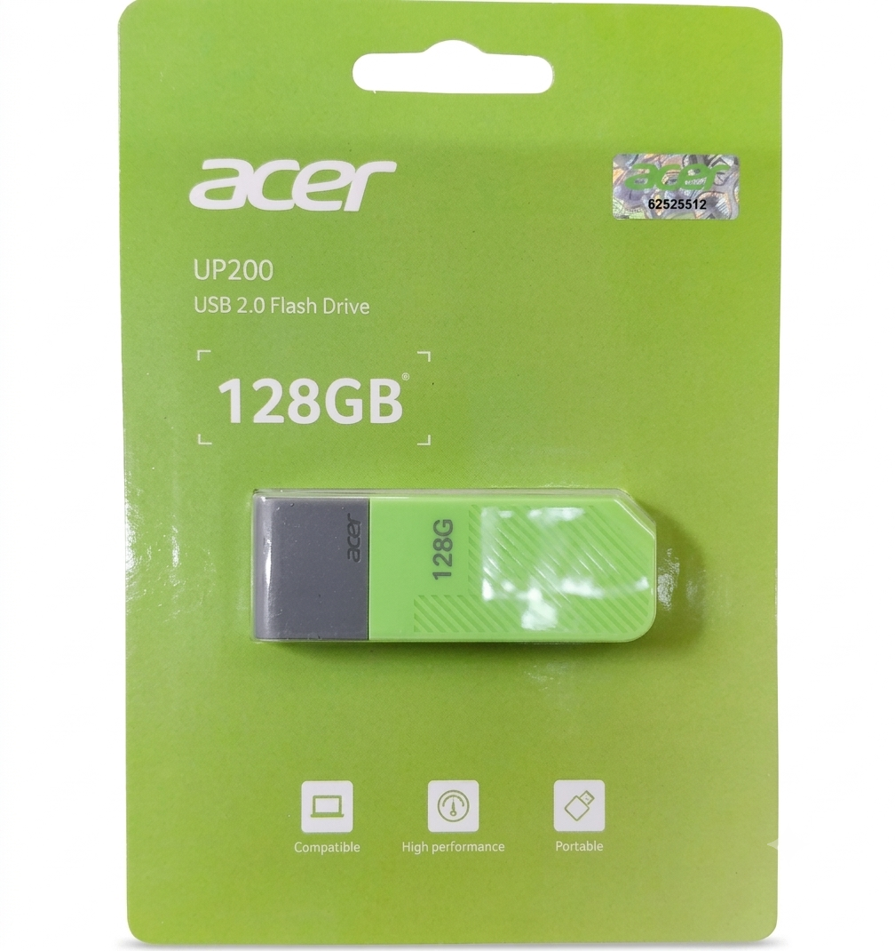 Pen Drive Acer 128 GB 2.0 Metal Usb Flash UF200
