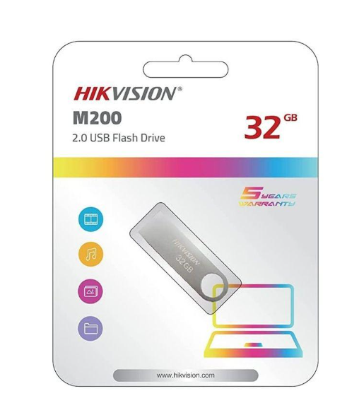 Pen Drive Hikvision 32GB M200 USB Metal 2.0