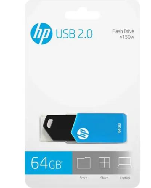 Pen Drive Hp 64GB V150W Flash 2.0
