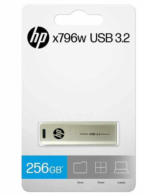 Pen Drive Hp 256gbX796W Usb 3.2