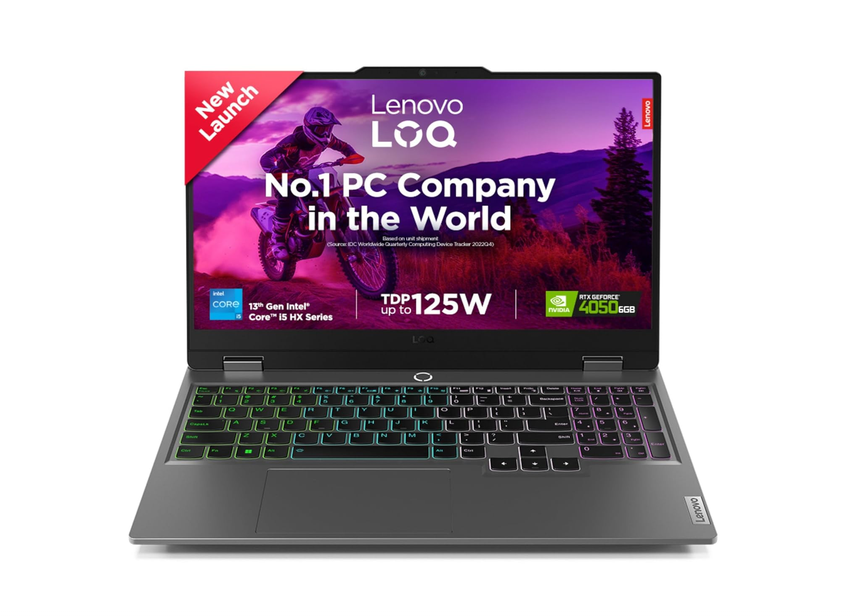 Lenevo  83DV01K7IN,Ci5-13450HX,16GB,512GB,RTX 4050,6GB,WIN11,MSO2024,15.6""FHD