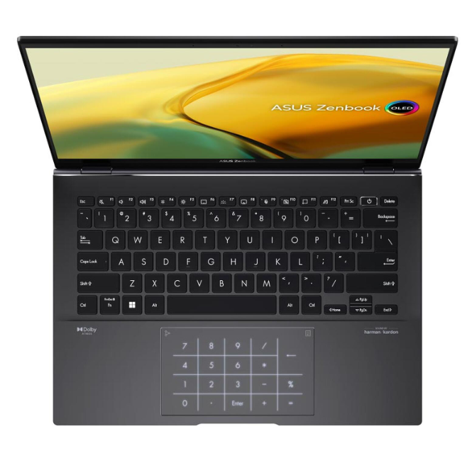 ASUS  UM3402YA-KM741WS	Ryzen 7-7730U	16 GB	512 GB	Radeon Integrated	Win 11	MSO 2021	14'' FHD