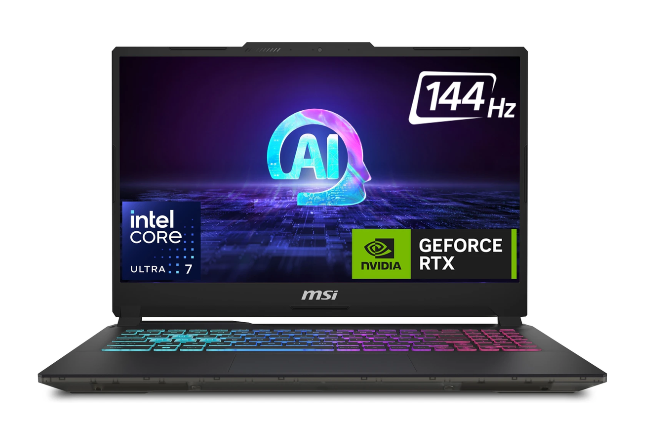 MSI  CYBORG	15 CBG-AI-A1VEK-050IN	Ultra 7-155H	16 GB	1 TB	RTX 4050 6 GB	WIN 11	NO	15.6 FHD