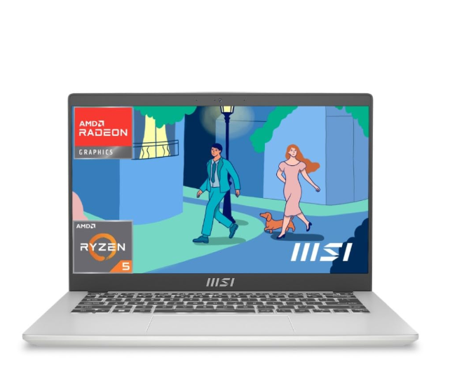 MSI  MODERN	14-C7M-104IN	AMD R-5 7430U	16 GB	512 GB	AMD RADEON GRAPHICS	WIN 11	MSO 2024	14"" FHD