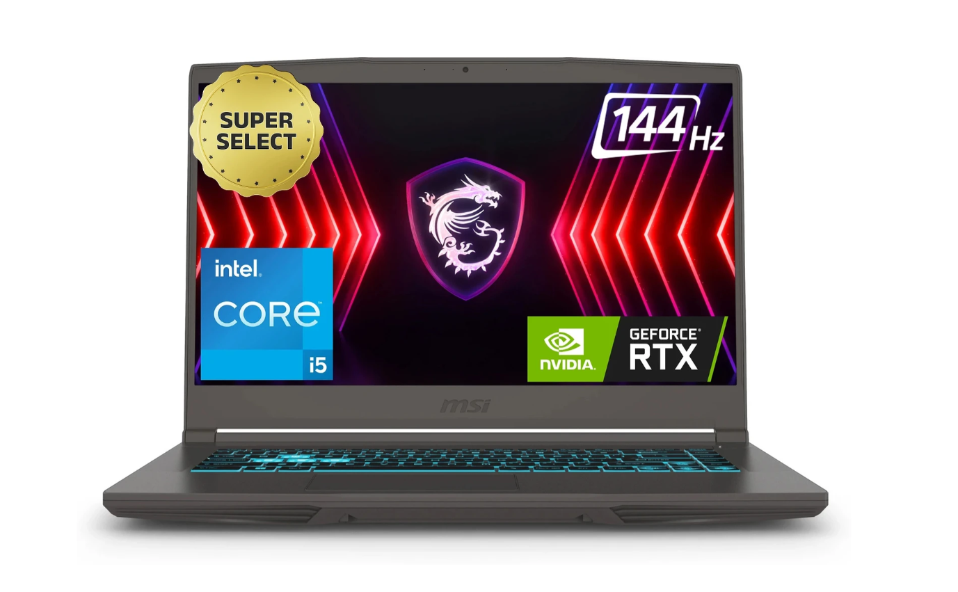 MSI  THIN	15 B13UDX-129IN	Intel i5-13420H	 16 GB	512 GB	RTX 3050 6GB	WIN 11	 NO	 15.6 FHD