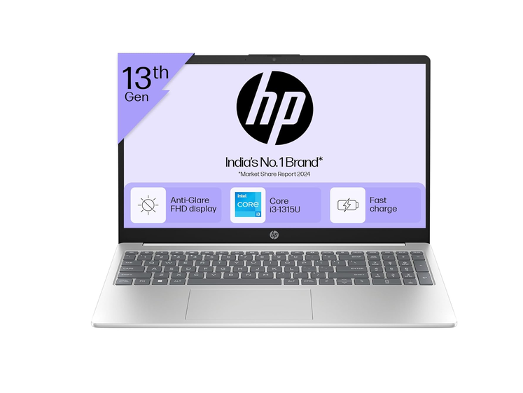 HP  15- FD0624TU	Intel i3-1315U	8 GB	512 GB	Intel UHD	WIN 11	MSO 2024	15.6 FHD