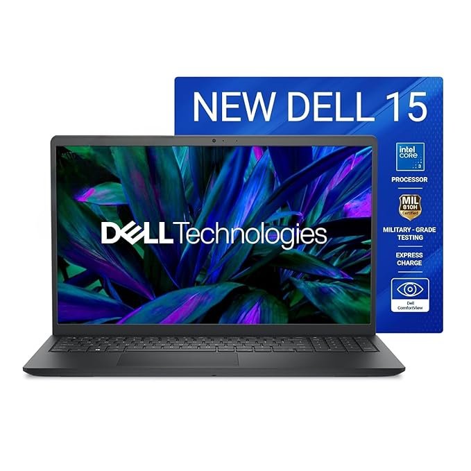 Dell Inspiron DC15250-0766	core-3 100u	8GB	512GB	Iris Xe	BLACK	 WIN11	15'6 FHD	MSO 24