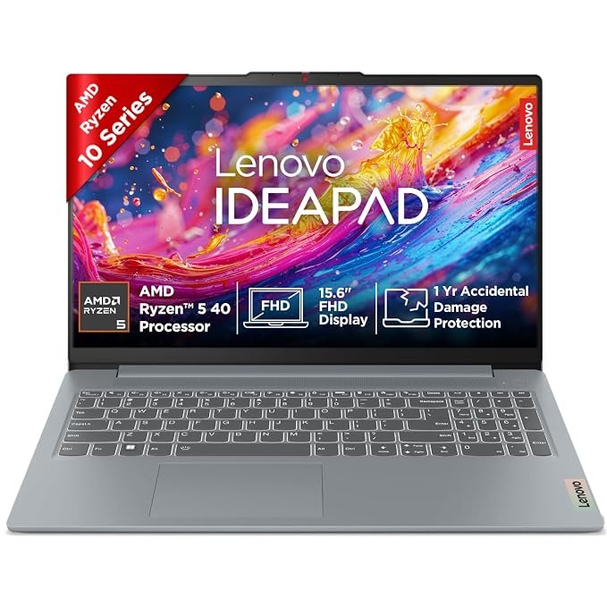 Lenovo (82XQ01HNIN) Ryzen5-40	16 GB	512 GB	INTEGRATED	WIN 11	MSO 2024	15.6" FHD