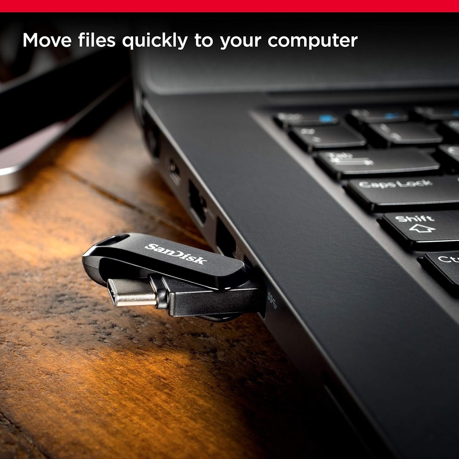 Pen Drive Sandisk 32GB Type C 3.0 Dual