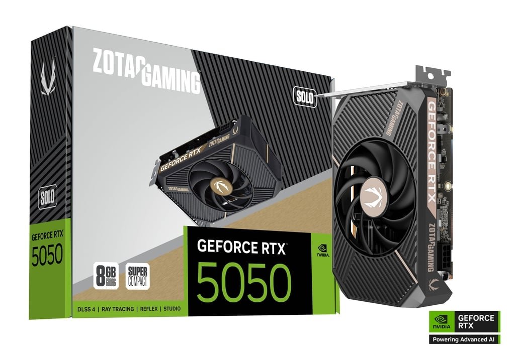 Graphics Card Zotac RTX 5050 Gaming 8GB Solo