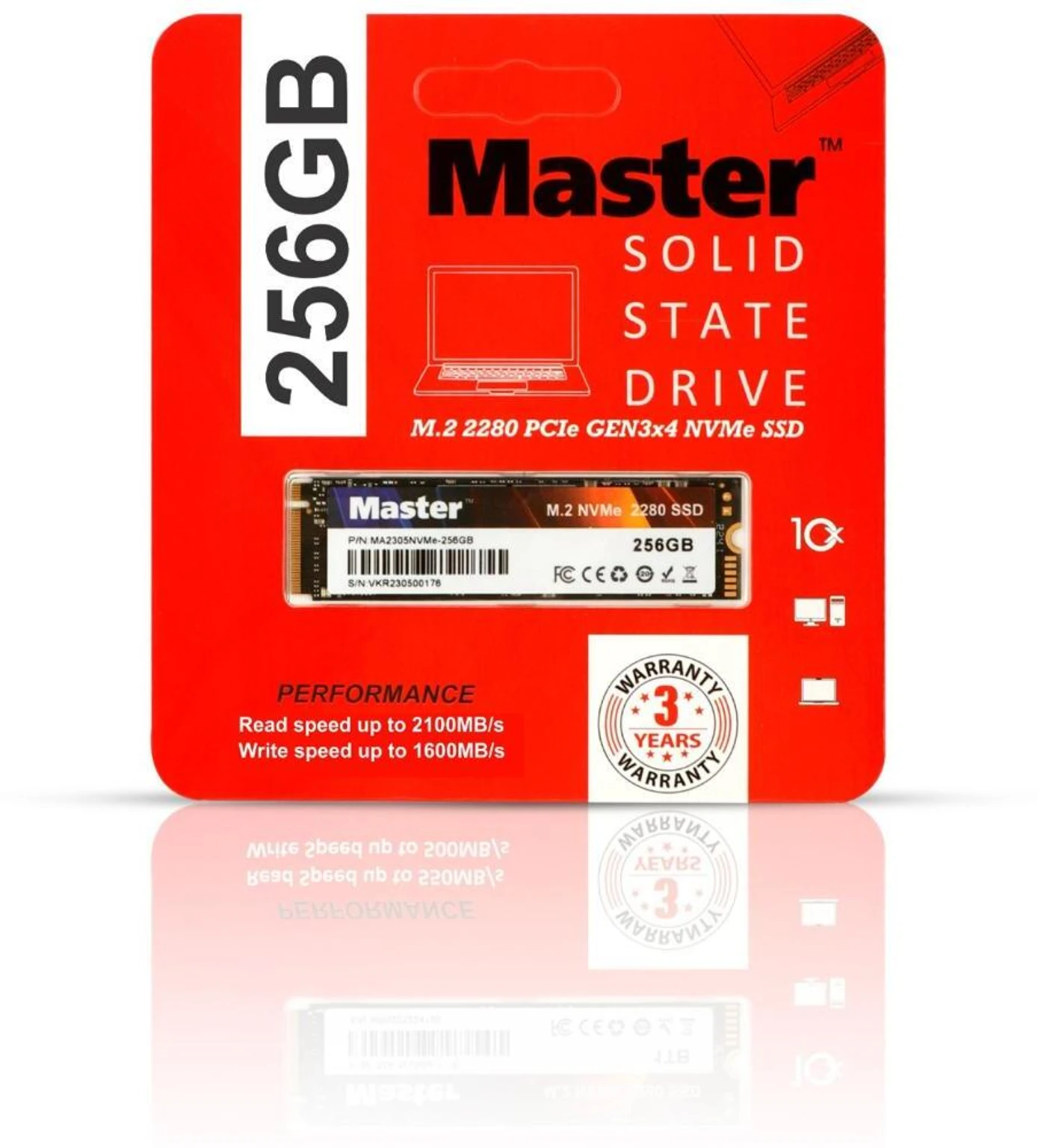 SSD Master 256GB 2280 NVME