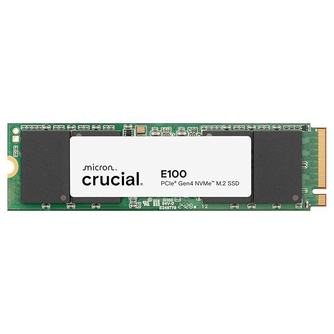 Crucial E100 1TB NVMe SSD