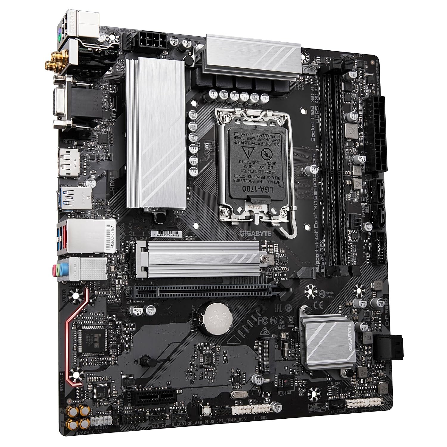 Motherboard Gigabyte GA-B760M G AX Gaming DDR5