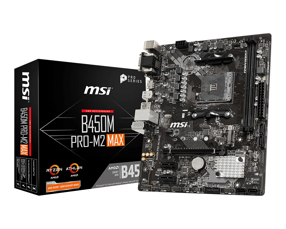 Motherboard MSI B450M -A PRO MAX II