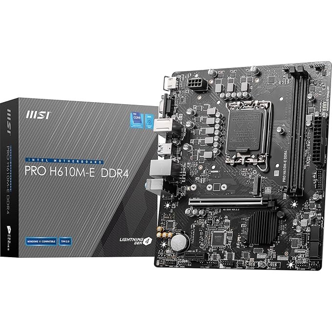 Motherboard MSI H610M-E DDR4 PRO