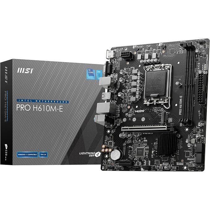 Motherboard MSI H610M-E PRO DDR5