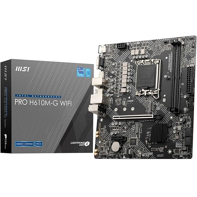 Motherboard MSI H610M-G DDR5 PRO Wifi