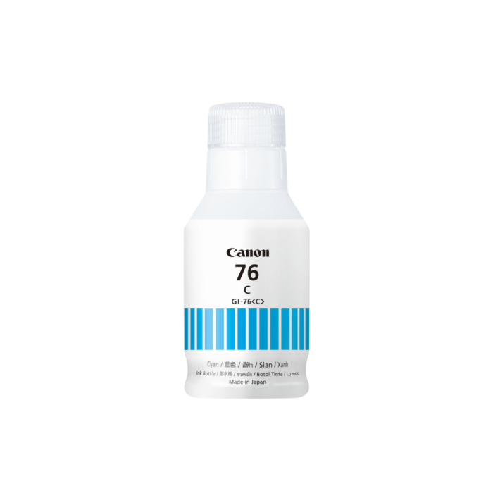 Ink Canon GI -76 CYAN 135 Ml (18%)